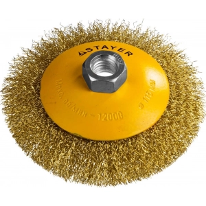 Щетка крацовка коническая для УШМ STAYER 35133-115