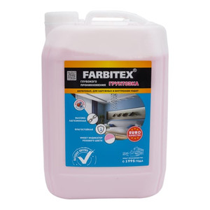 Грунт проник.универс.10л FARBITEX