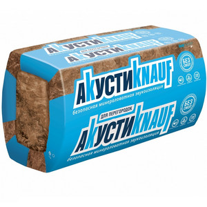 Утеплитель АкустиКНАУФ (1230мм*610мм*50мм-16шт) 12,005м2 0,6м3