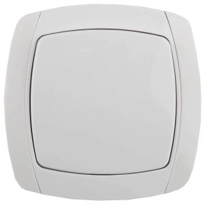Проходной одноклавишный выключатель СВЕТОЗАР CITY LIGHT SV-54237-W