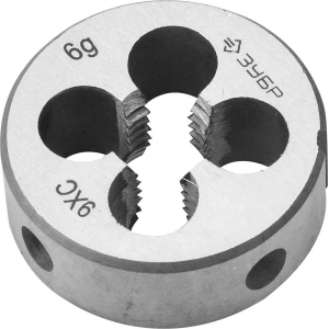 Плашка метрическая М10 x 1.5 ЗУБР 4-28022-10-1.5