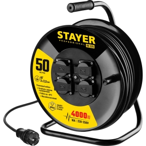 Удлинитель на катушке STAYER 55076-50
